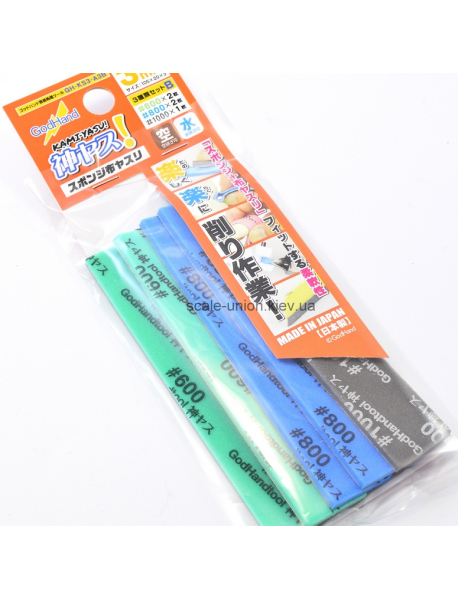 God Hand KS3-A3B Набор наждачных спонжей Sanding Sponges Set 3 мм.