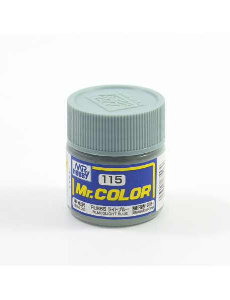 Mr.Color C115 Модельна нітро фарба Light Blue RLM65 10 мл.
