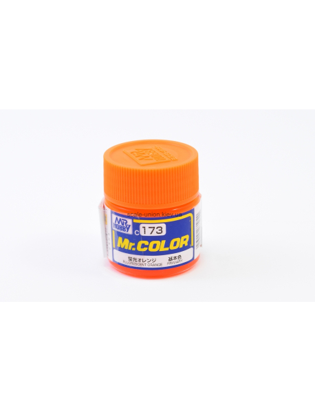 Mr.Color C173 Модельна нітро фарба Flourescent Orange 10 мл.