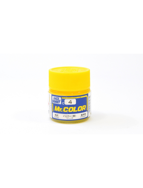 Mr.Color C004 Модельна нітро фарба Gloss Yellow 10 мл.