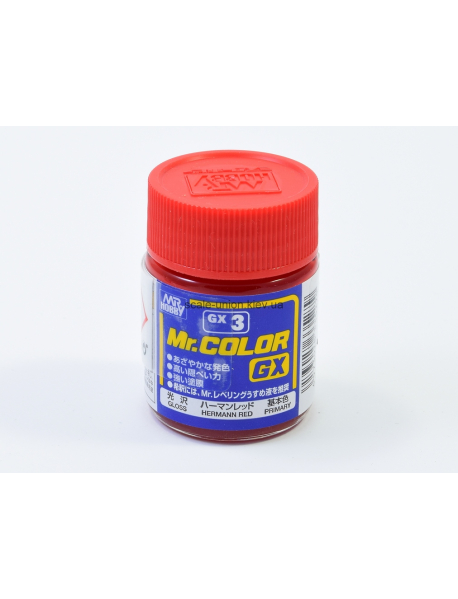 Mr.Color GX3 Нитрокраска Hermann Red 18 ml.