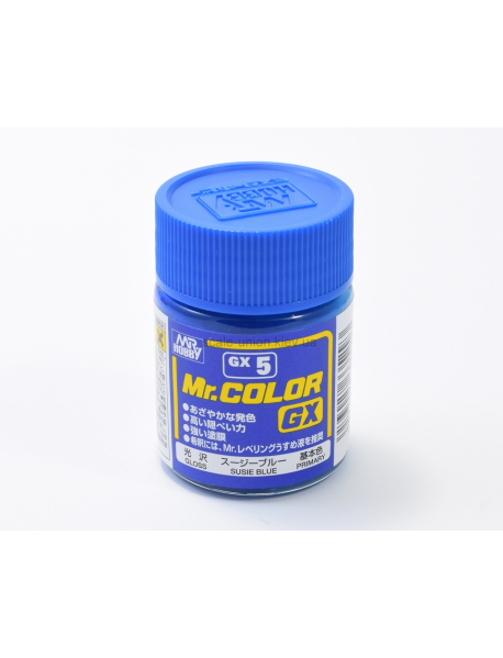 Mr.Color GX5 Модельна нітро фарба Susie Blue 18 ml.