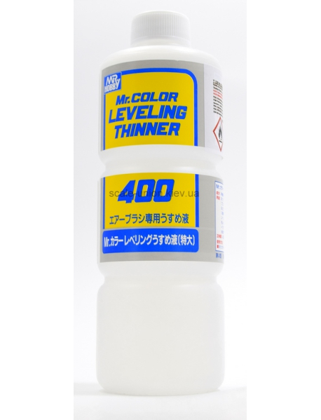 Mr.Color T108 Нітро розчинник з ретардером Mr.Leveling Thinner 400 мл.