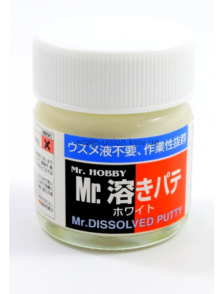 Mr.Hobby P119 Жидкая шпаклевка Dissolved Putty 40 мл.
