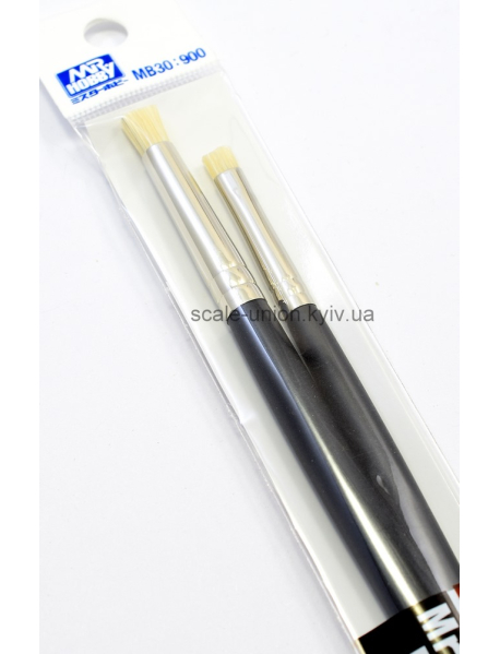 Mr.Hobby MB30 Кисти для везеринга Weathering Brush Set Hard