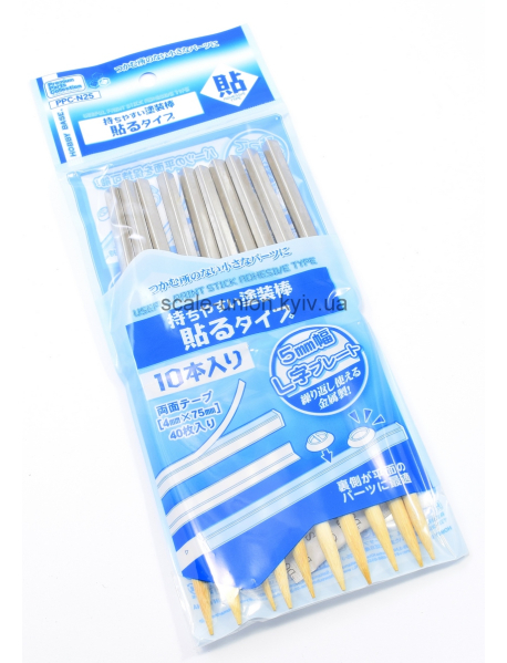 Mr.Hobby PPC-N25 Палочки модельные Useful Paint Sticks Adhesive 10 шт.
