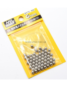 Mr.Hobby GT73 Стальные шарики для краски Mixing Balls 60 шт.