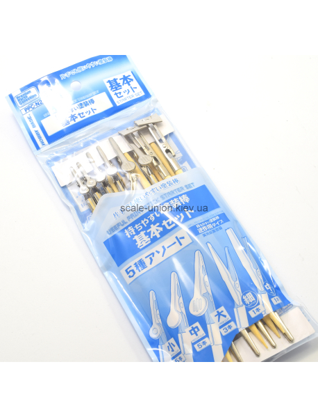 Mr.Hobby PPC-N22 Стартовый набор зажимов-крокодильчиков Paint Stick Starter Set