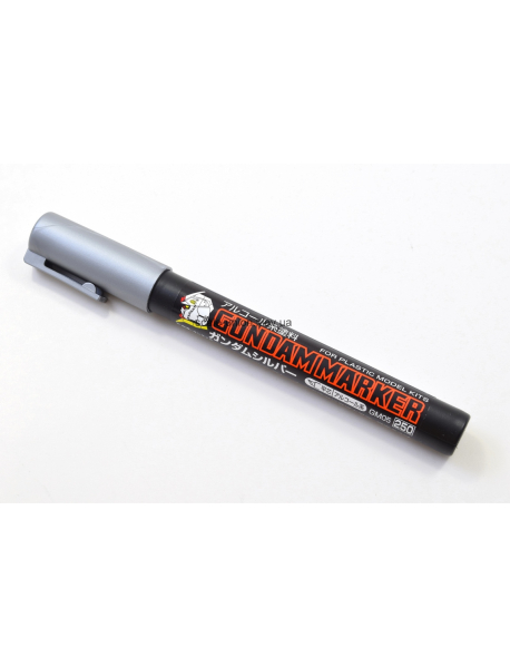 Mr.Hobby GM05R Маркер модельный Gundam Marker Silver
