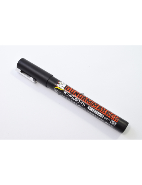 Mr.Hobby GM11R Маркер модельный Gundam Marker White