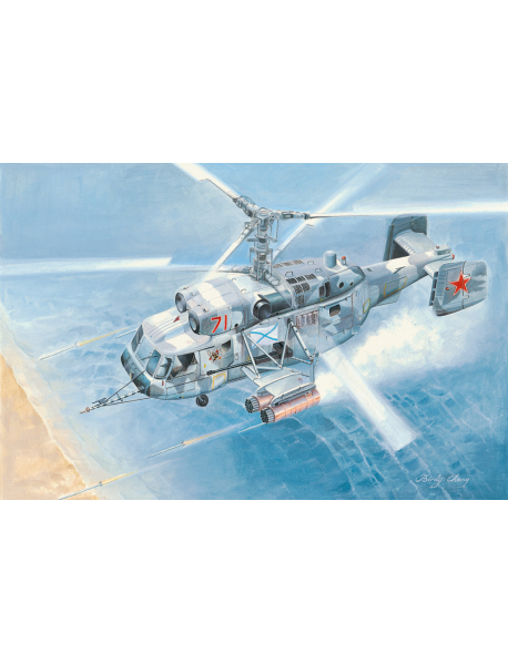Hobbyboss 87227 Збірна модель гелікоптера Ка-29 (Helix-B)