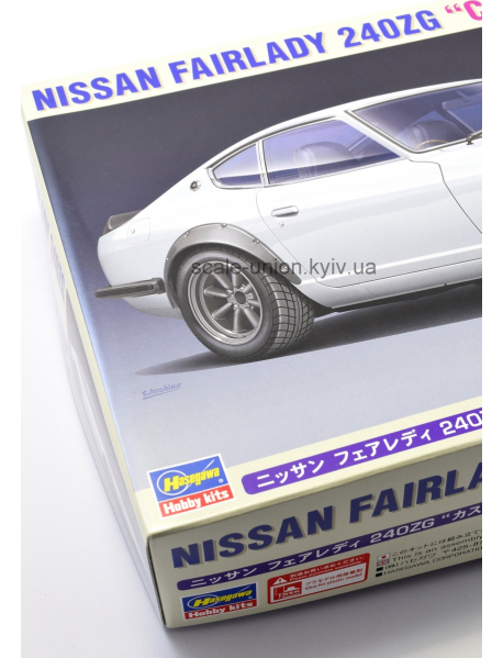 Hasegawa 20618 Збірна модель Nissan Fairlady 240ZG Custom Wheel