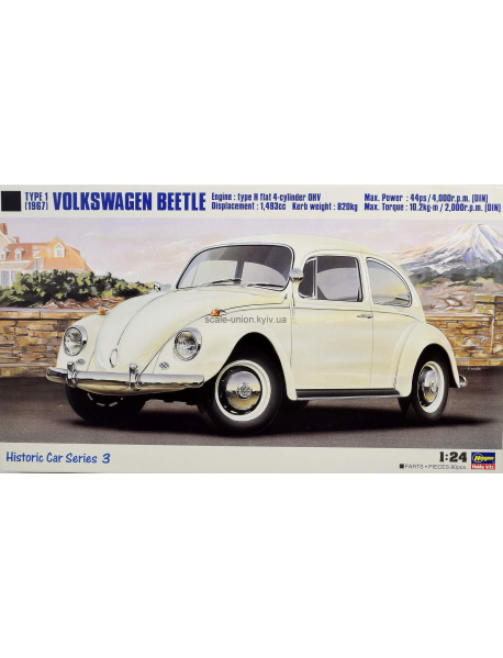 Hasegawa HC-3 Сборная модель Volkswagen Beetle '67