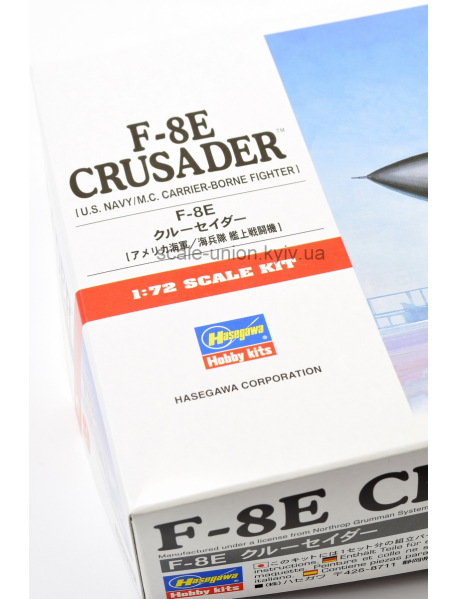 Hasegawa C9 Сборная модель самолета F-8E Crusader