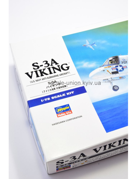 Hasegawa E7 Збірна модель літака S-3A Viking