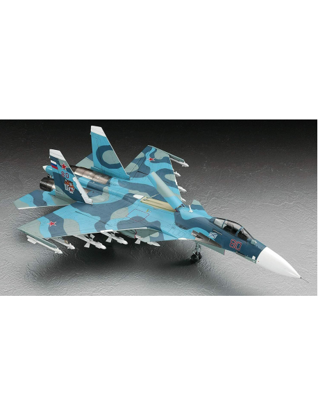 Hasegawa E35 сборная модель самолета Су-33 Flanker D