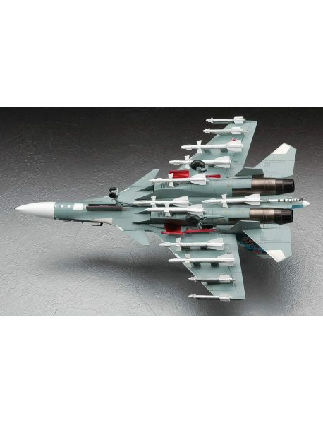 Hasegawa E35 сборная модель самолета Су-33 Flanker D
