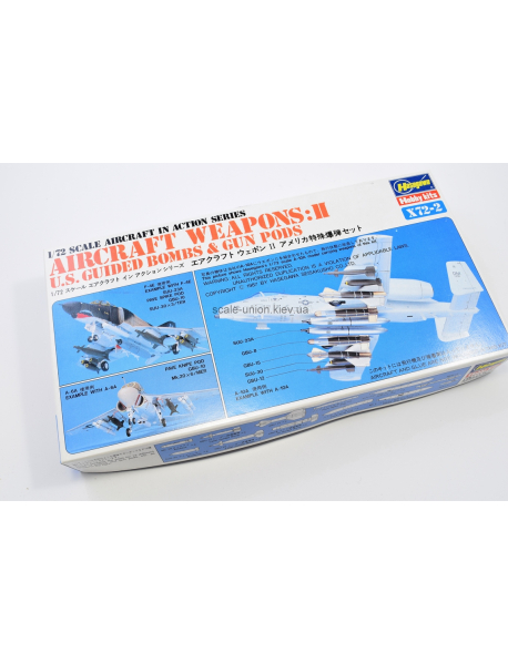 Hasegawa X72-2 Набор модельного вооружения US Weapons Set Guided Bombs&Pods