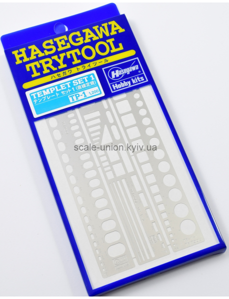 Hasegawa TP-1 Набір шаблонів для розшивки Scribing Tempale Set 1 