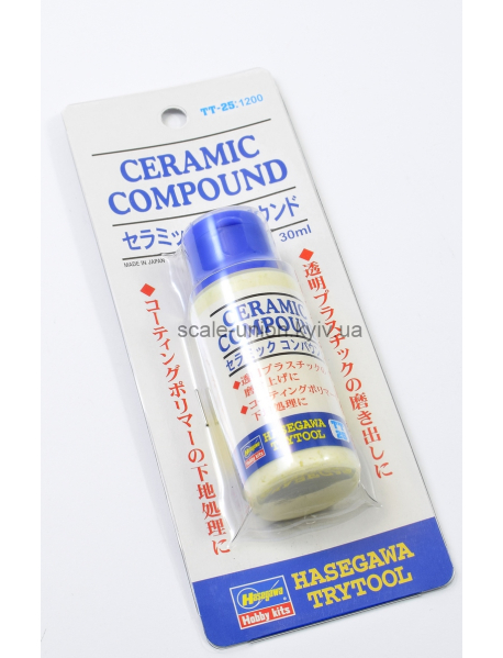 Hasegawa TT-25 Паста полировочная Ceramic Compound