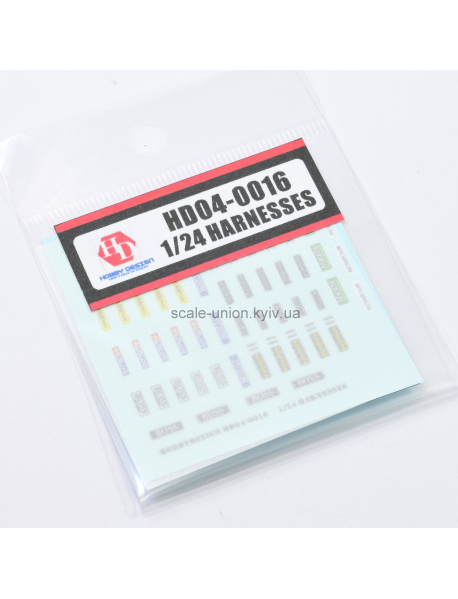 Hobby Design HD-0400016 Декаль на ремені безпеки Seatbelt Harness Logo