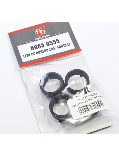 Hobby Design HD-030555 Набір модельних покришок Dunlop Z2 Tire 255 R18 