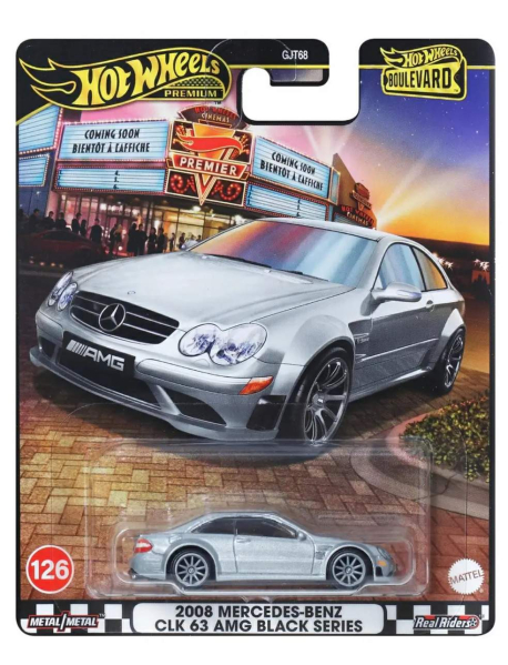 Hot Wheels BL07 Коллекционная модель Mercedes-Benz CLK63 AMG
