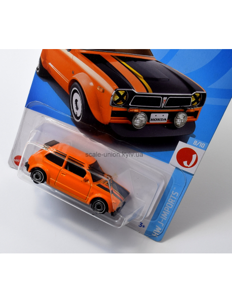 Hot Wheels HNK33 Колекційна модель Honda Civic Custom '73