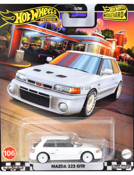 Hot Wheels HRT59 Коллекционная модель Mazda 323 GTR