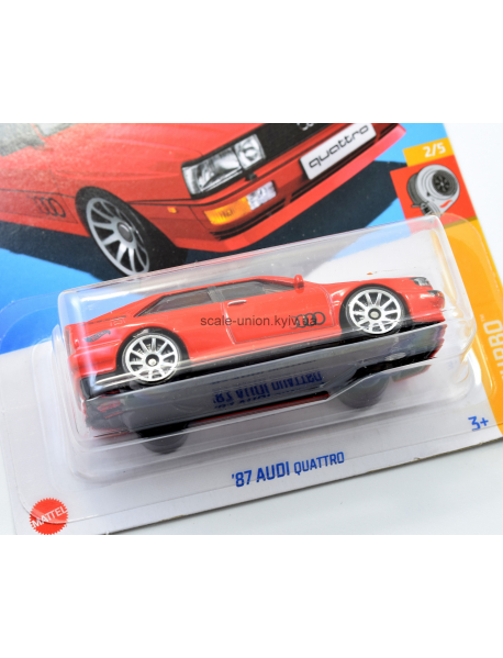 Hot Wheels HXP98-9866 Колекційна модель Audi Quattro '87