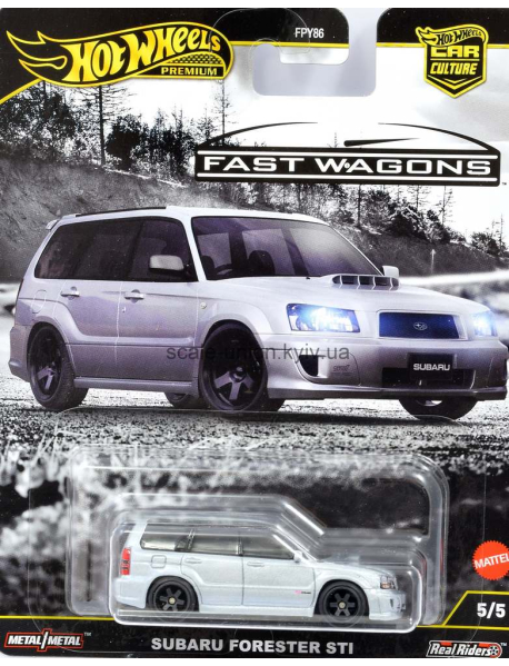 Hot Wheels JBK87 Колекційна модель Subaru Forester STI
