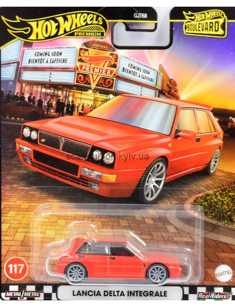 Hot Wheels JBL18 Коллекционная модель Lancia Delta Integrale