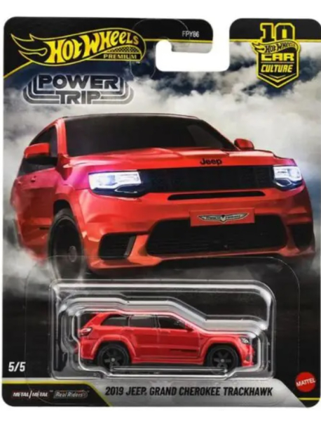 Hot Wheels JKF28 Коллекционная модель модель Jeep Grand Cherokee '19
