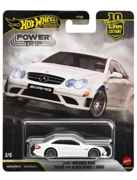 Hot Wheels JKF29 Коллекционная модель Mercedes-Benz CLK63 AMG '08