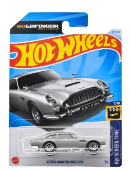 Hot Wheels XP96 Колекційна модель Aston Martin DBS '63
