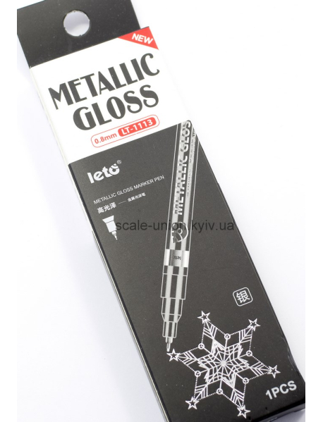 Art Walker LT1113 Маркер хром Liquid Chrome Silver Marker 0.8 мм. 