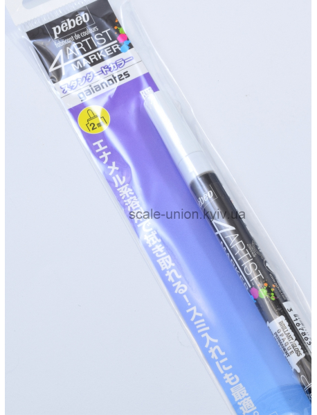 Gaianotes 80025 Маркер масляный 4Artist Marker Gloss White 2 мм.