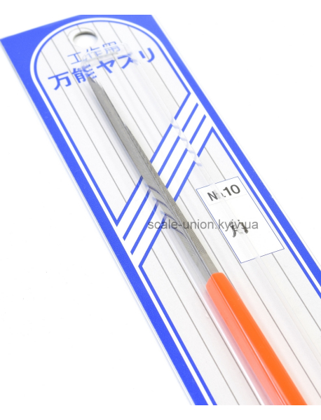 Mineshima I-8 Надфиль модельный квадрат Professional File Square 3 мм.