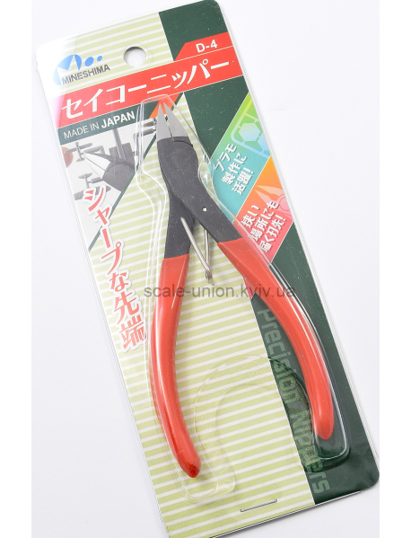 MIneshima D-4 Кусачки модельні для пластика Basic Precision Tweezers 