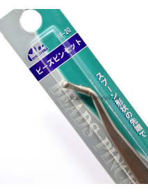 Mineshima F-20 Пинцет изогнутый Beads Angled Tweezers