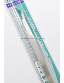 Mineshima F-20 Пинцет изогнутый Beads Angled Tweezers