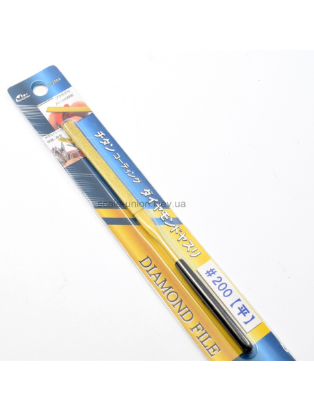 Mineshima I-200A Надфіль модельний плаский Diamond Coated File Flat P200