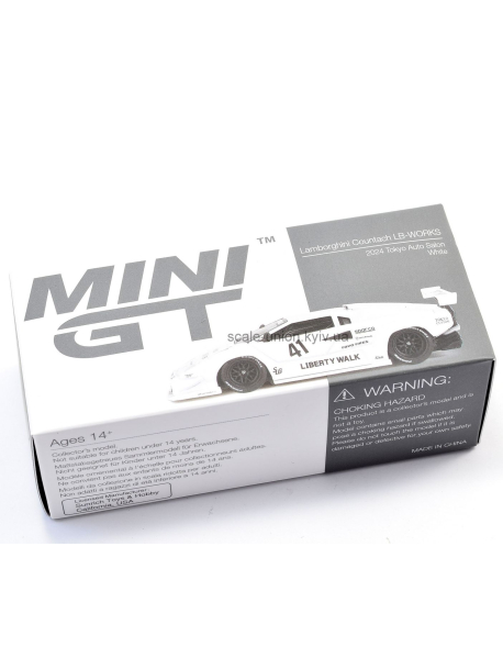 Mini GT MGT00966-R Коллекционная модель Lamborghini Countach LB