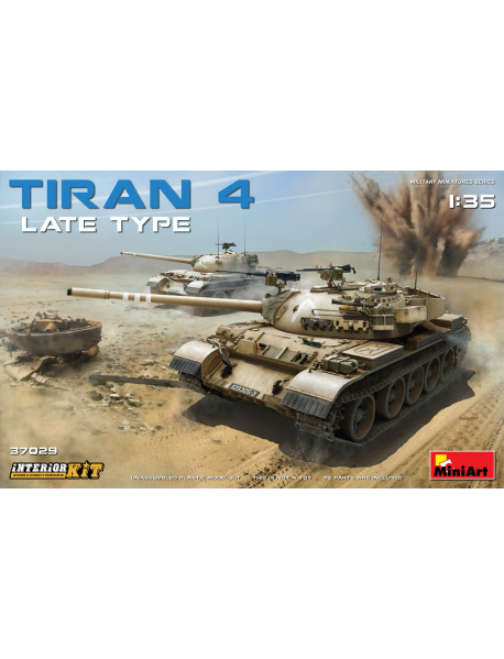 Miniart 37029 средний танк Tiran 4 поздний (интерьер) Miniart 37029 средний танк Tiran 4 поздний (интерьер)