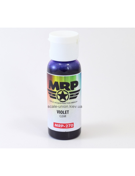 Mr.Paint MRP-270 Модельна нітро фарба Clear Violet 30 ml.