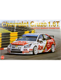NuNu PN24022 Сборная модель автомобиля Chevrolet Cruze 1.6 WTCC '13