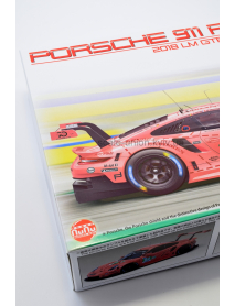 NuNu PN24040 Сборная модель Porsche 911 RSR Lemans 2018 Race