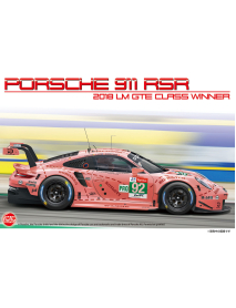 NuNu PN24040 Сборная модель Porsche 911 RSR Lemans 2018 Race