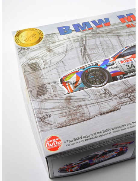NuNu PN24042 Модель автомобиля BMW M6 GT3 2020 Nurburgring