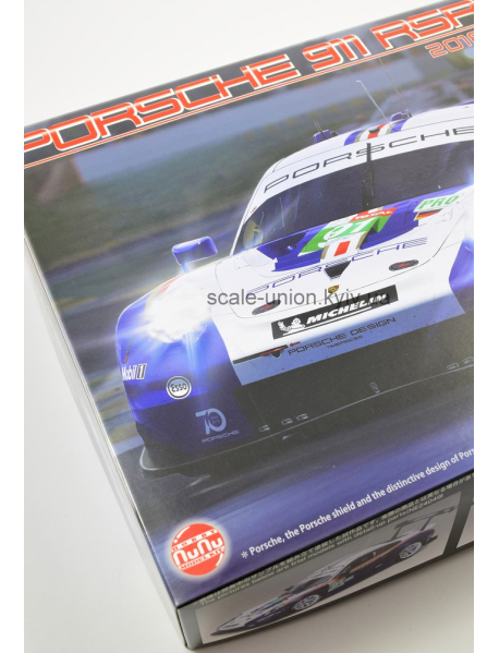 NuNu PN24049 Сборная модель Porsche 911 RSR Lemans 2018 Race